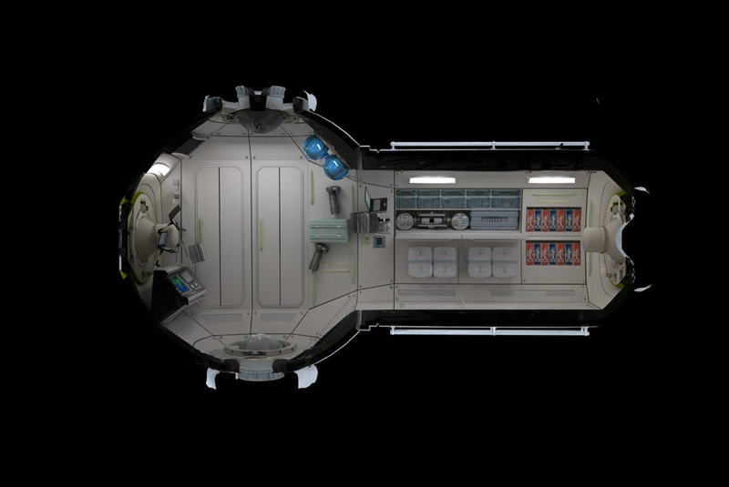 Illustration for article titled First look at the Space Hotel offers aliens aplenty, but no booze allowed